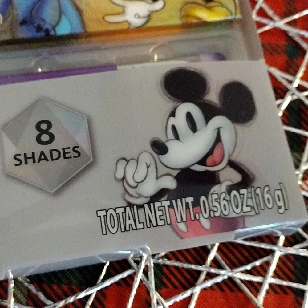 Disney 100 Eye Shadow‎ Palette with Mirror and Brush NWT